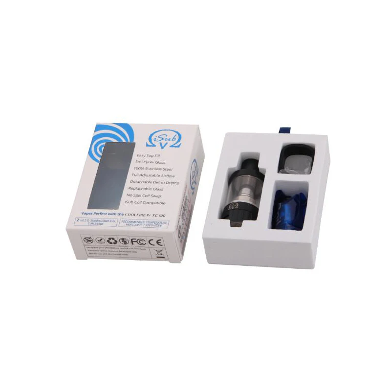 Распродажа! Оригинальный испаритель Innokin iSub V Бак 3 мл заполненный сверху