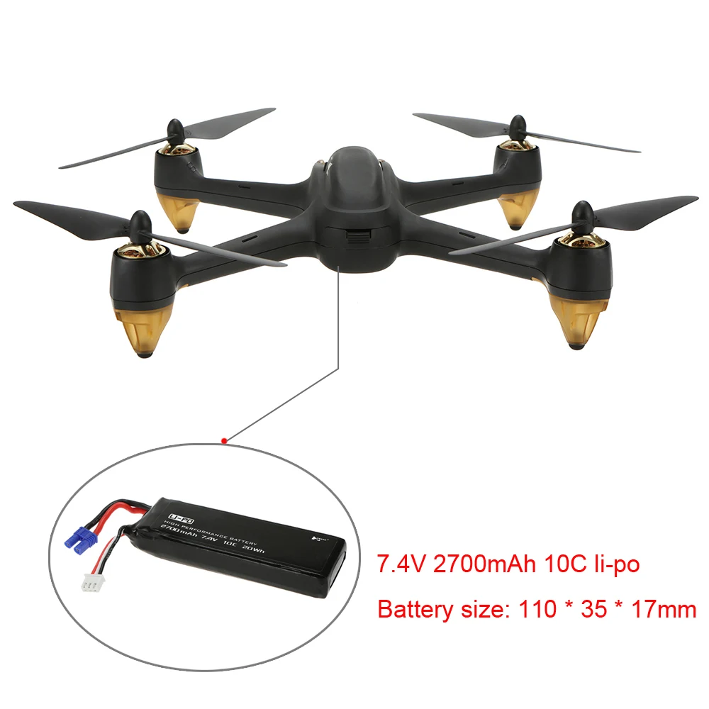 Hubsan H501S Pro X4 5.8G FPV Selfie Drone Brushless RC Drone with Camera 1080P 10 Channel Remote Control GPS RC Quadcopter (10)