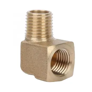 

Brass 1/4'' Male Female NPT 90 Degree Elbow Pipe Fitting Connector for Transmission of Water Gas Fuel