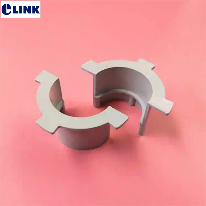 Half Round Spool 56mm high Fiber cable management three leaves splice side tray ABS Cable Pulling/Routing Zone ELINK 50pcs