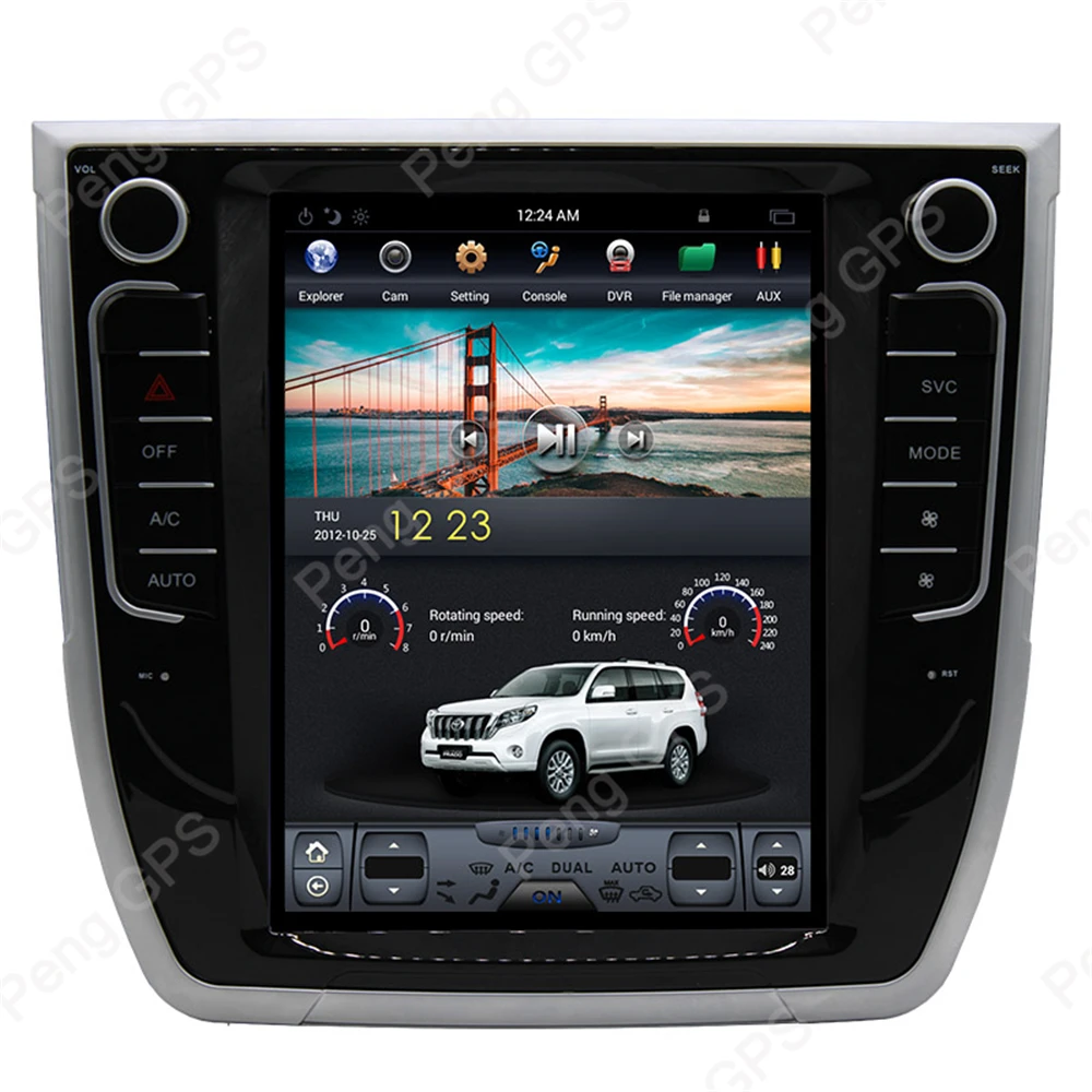 Clearance 10.4" Tesla Vertical Screen Android DVD Player GPS Navigation for Haval Hover Great Wall H6 Sport 2015-2019 Car Radio Headunit 1