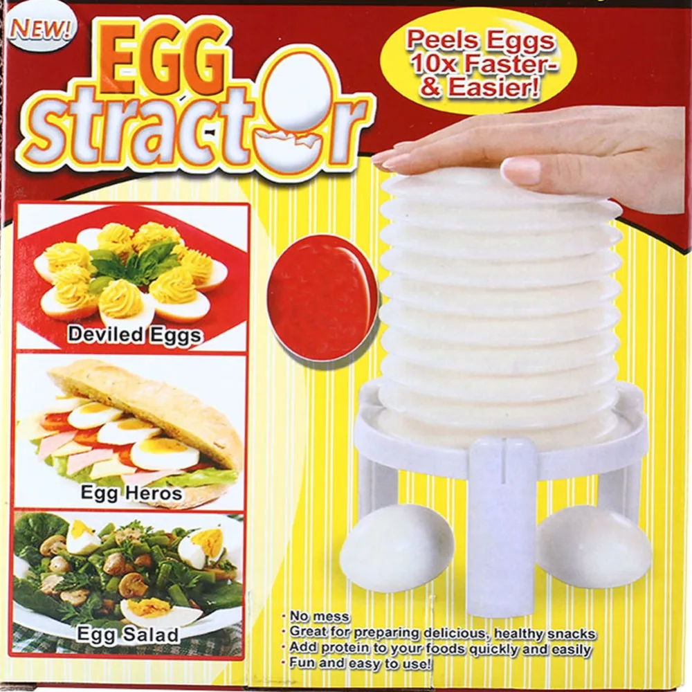 

New Magic Amazing Eggstractor Instantly Egg Shell Remove Peeler Kitchen Accessories Tools Cleansingcooked Eggshell Machine