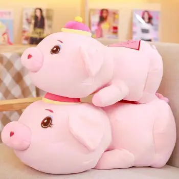 

Pink Pig Doll Plush Toy Piggy Doll Soft Pillow Cushion Girl Birthday Gift