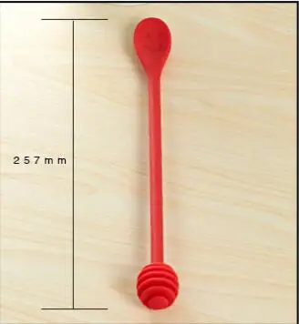 Fast shipping Creative Silicone Spoon Cute Smiling Face Honey Stirring Stick Portable Long Handle Non Slip Mixing Rod Fashion | Дом и сад