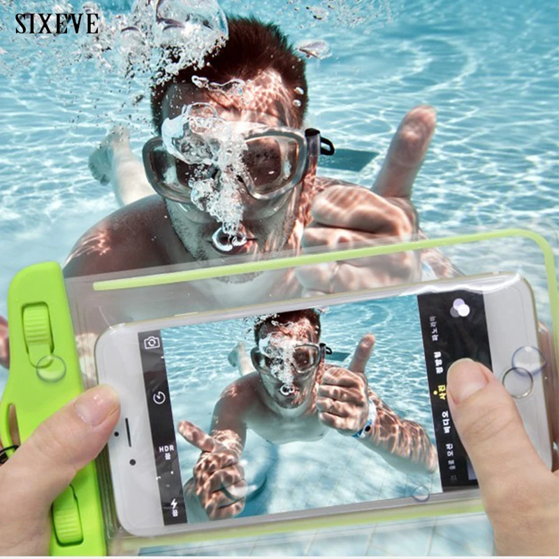 Универсальный Водонепроницаемый Чехол для телефона iPhone 8 7 6S чехол