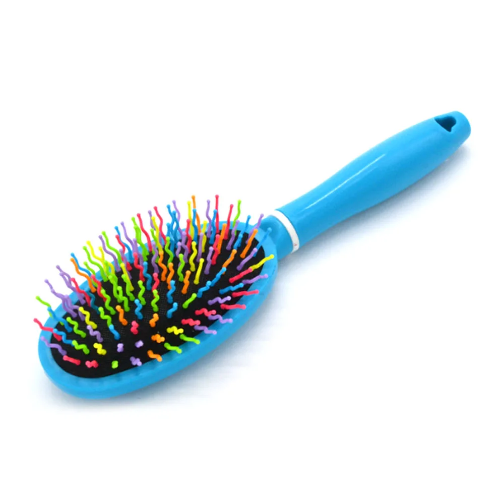 

2017 New arrivals 1Pc Candy Brush Dry combs hair brush handle shower Detangling tangle Tamer Tool professional