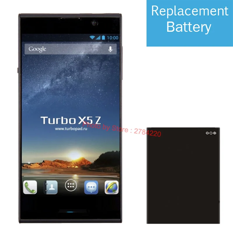 3 8 в 100% Новый Сменный аккумулятор для Turbo X5 Z батареи мобильных телефонов |