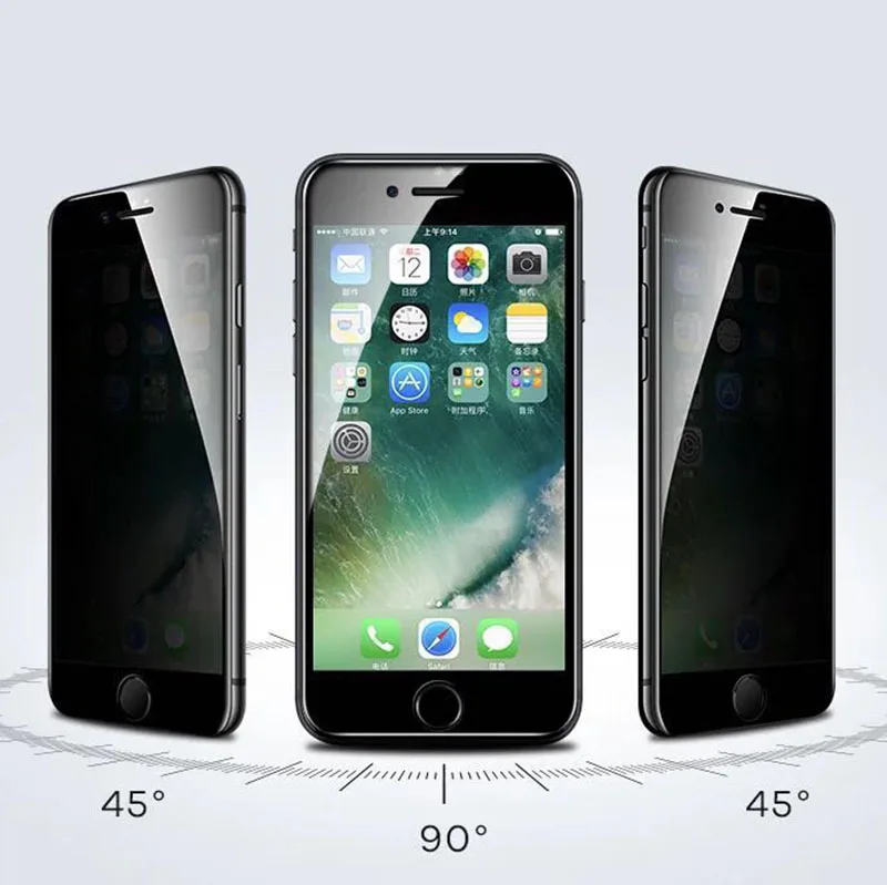 

Baseus Privacy Protection Screen Protector For iPhone Xs Max XR X S R Anti-peeping Protective Tempered Glass Film For iPhoneXs