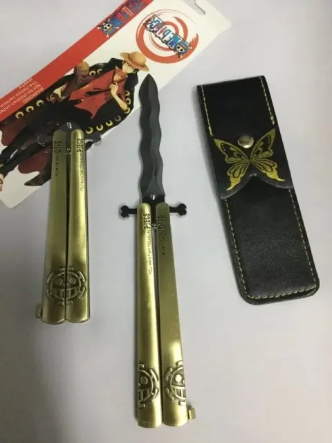 

Anime One piece flail knife blade key chain weapons Model Anime accessories key ring Model Periphery Toy wholesale
