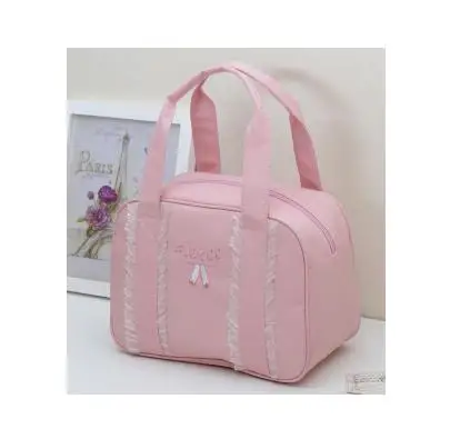 Новое поступление, Танцевальная сумка с вышивкой и блестками, балетная сумка для девочек - Цвет: Style 3