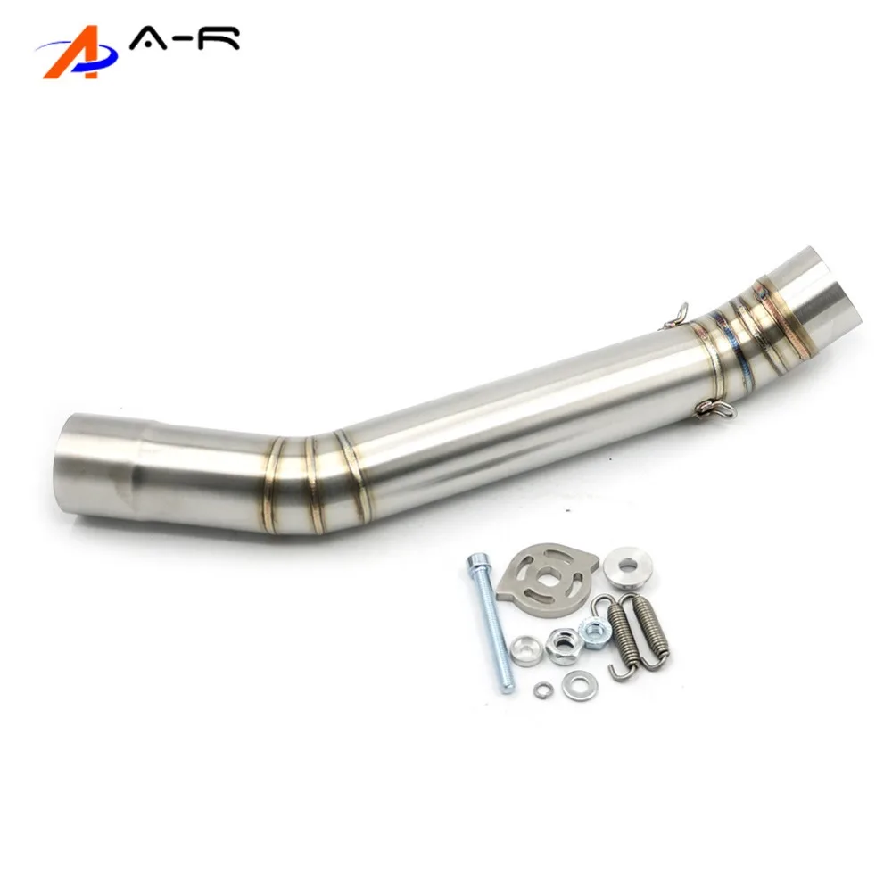 Exhaust Muffler Middle Pipe Link Mid Contact Connect Refit tube Escape