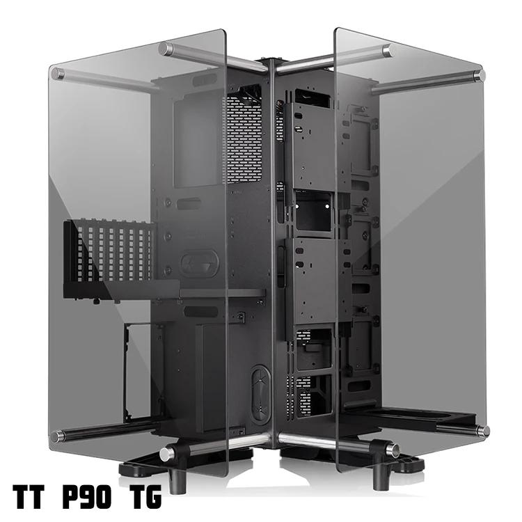 Курган водяного охлаждения бак для Thermaltake Core TT P90 ТГ открытое компьютерное чехол 2,0 5V водный канал, подарок парню, TTP90-SDB