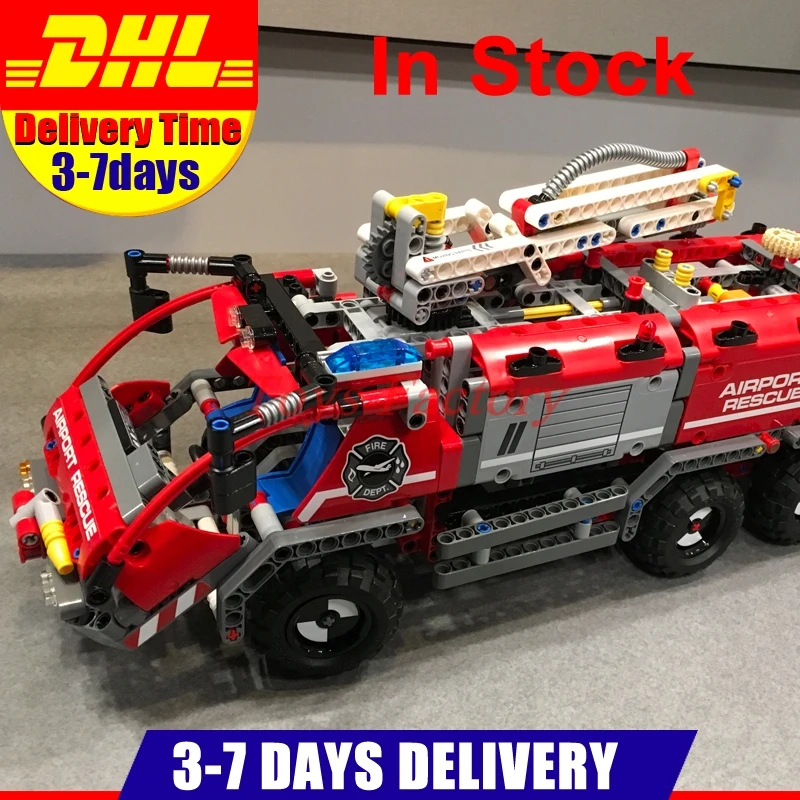 

IN Stock DHL LEPIN 20055 Technic Mechanical Series The Rescue Vehicle Set Children Educational Building Blocks Bricks Toys 42068