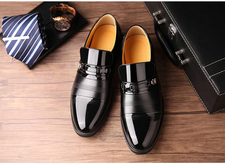 Men's Business Shoe Oxfords For Mens Shoes Casual Mens Dress Shoes' Breathable Oxfords Formal Shoe Men Casual Shoes Plus Size 48 (7)
