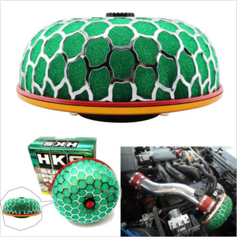 

Mushroom Head Shape Durable Reliable Sponge 21*21*11cm High Flow Sponge Air Filter Car Intake Turbo Induction 100mm Accs