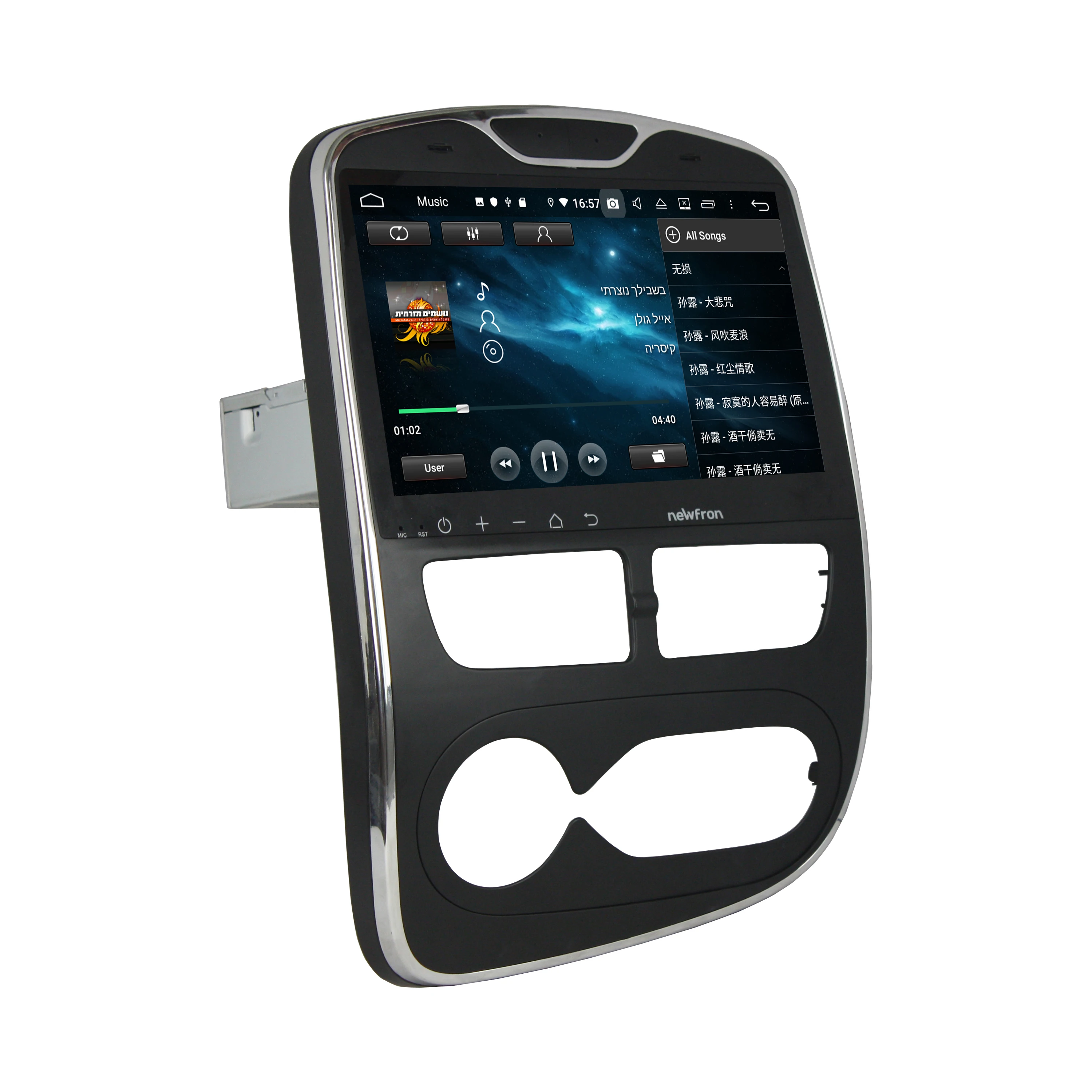 Clearance 4GB RAM 1 din 10.1" Android 9.0 Car DVD Player for Renault Clio 2013 2014 2015 2016 2017 GPS Radio Bluetooth WIFI Mirror-link 2