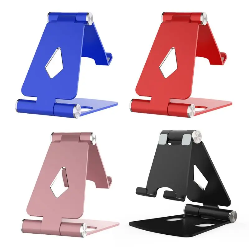 

Aluminum Multi-Angle Adjustable Desk Holder Stand for iPhone iPad Samsung Tablet