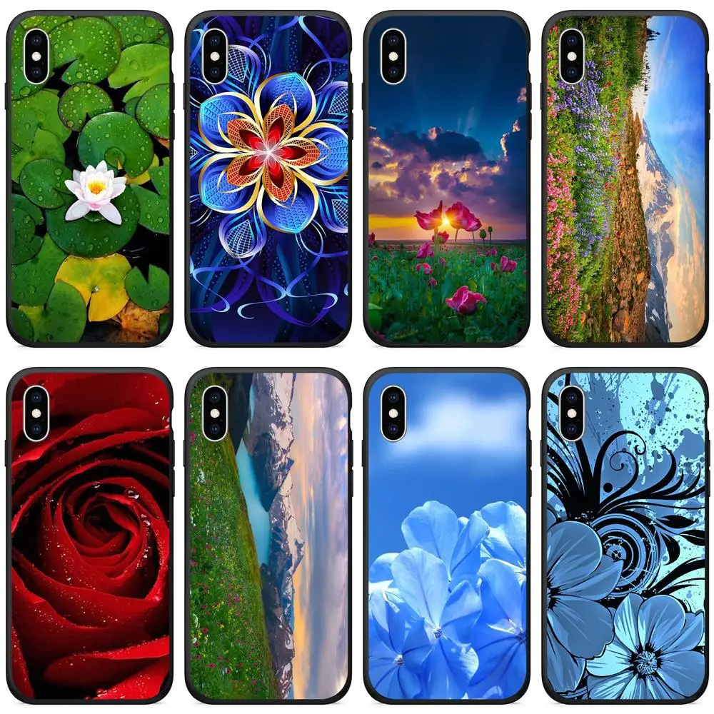Чехол из ТПУ для iPhone xs силиконовый чехол 5 5S se 6 6s Plus 7 8 x xr max чехлы мобильных