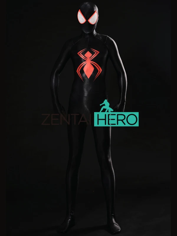 ZentaiHero/Новый комический костюм Человека паука с 3D принтом Черная Вдова Человек