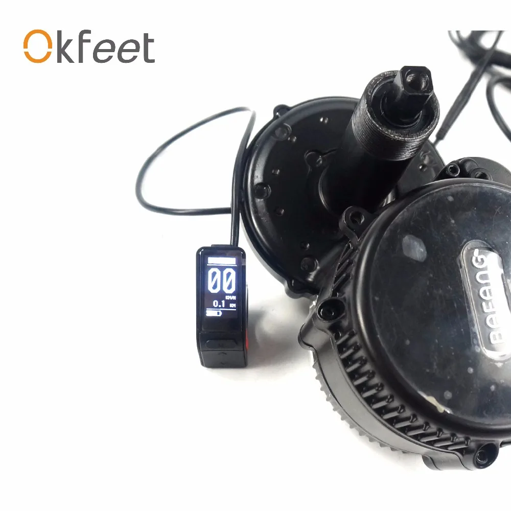 Okfeet умный крошечный SW102 дисплей для Bafang BBS01 BBS02 BBSHD функциональный Топ дизайн