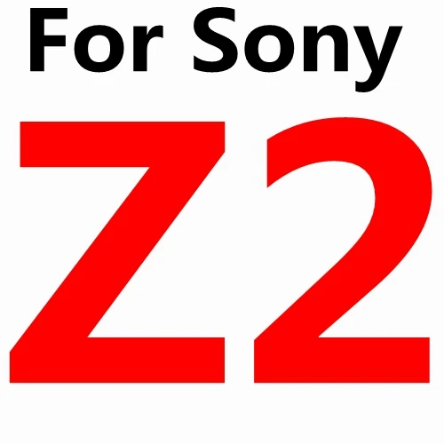 2 шт = переднее+ заднее закаленное стекло премиум класса для sony Xperia Z Z1 Z2 Z3 Z4 Z5 MINI Compact Mini M4, защитный чехол для экрана - Цвет: For Xperia Z2