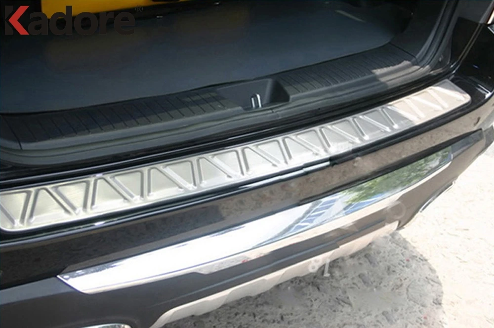 Защитная пластина для заднего бампера из нержавеющей стали Kia Sportage 2006 2007 2008 2009