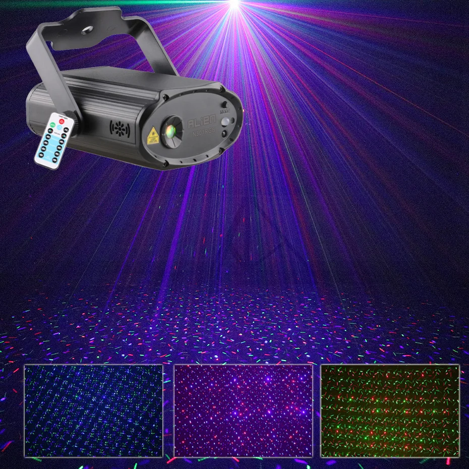 ALIEN RGB Firefly Mini Laser Lights For Home USB Powered Portable