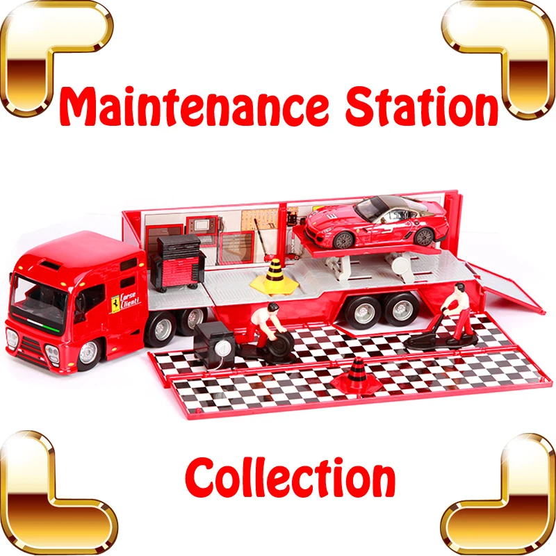 Christmas Gift F1 font b Maintenance b font Station 1 43 Metal Model Truck font b