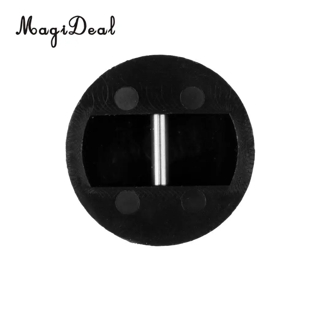 MagiDeal Surf Leash Leg Surfboard SUP Longboard Legrope Deck Plug 30mm Diameter Black Surfing Shortboard Accessories