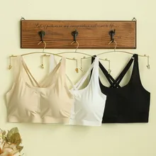 8607 удобный провод бесплатно женский Комлект белья пикантный грудь нижний бюстгальтер бесшовные впитывают пот вентиляционное дышащее Spendex нижнее белье 3 шт./партия