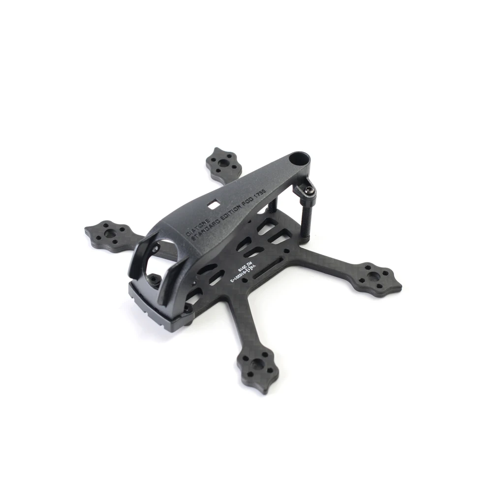 Diatone GT R249 95 мм 2 дюймов блестящий/белый/черный FPV Racing Frame комплект стержни из углеродного волокна и Пластик для дрона с дистанционным управлением