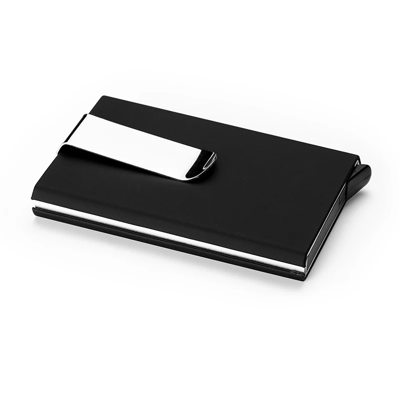 Men Women Credit Card holder Automatic Card Sets New Fashion Business ID Cards Aluminum Wallet Organizer Money Purse Bag PC0057 (12)