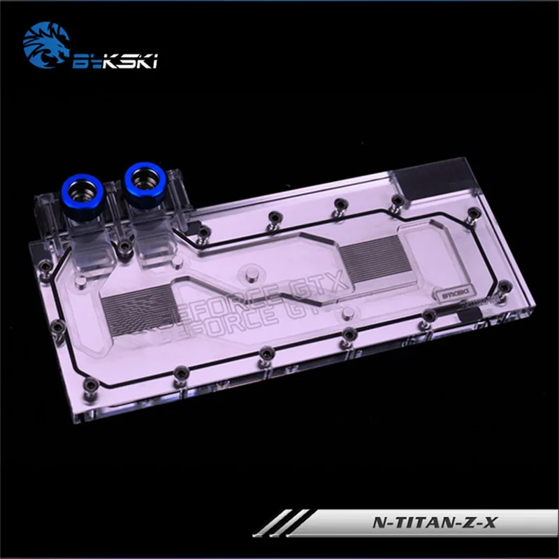 Bykski N TITAN Z X полный охват GPU Блок воды для справки основатель издание GTX графическая