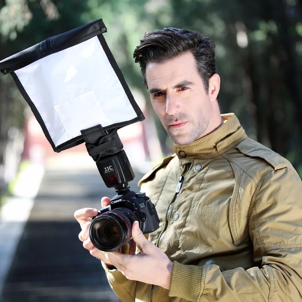 5 в 1 вспышка Speedlight комплект 3 x складной отражатель вспышки + soфтbox Snoot Flash диффузора