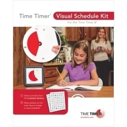 Time Timer TTMVSK11 Visual Schedule Board Kit (1)
