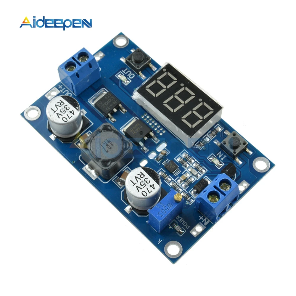 DC 100 Вт LTC1871 3-35V до 3,5~ 35V модуль Boost Step Up Модуль Мощность Напряжение конвертер регулируется Питание с светодиодный вольтметр