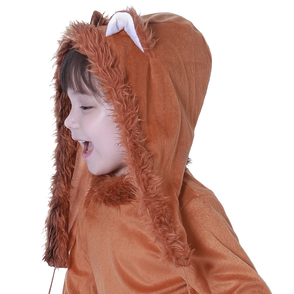 Eraspooky halloween costumes for kids Sweet Fox Girls Costume christmas birthday cosplay children dress hat and boot cover