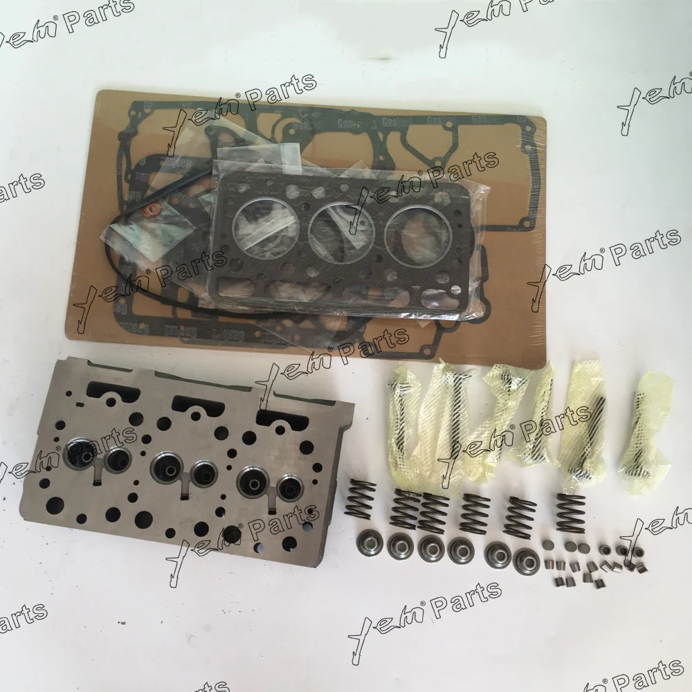 New China Engine Part D1101 Dh1101 Cylinder Head Assy With Full Gasket