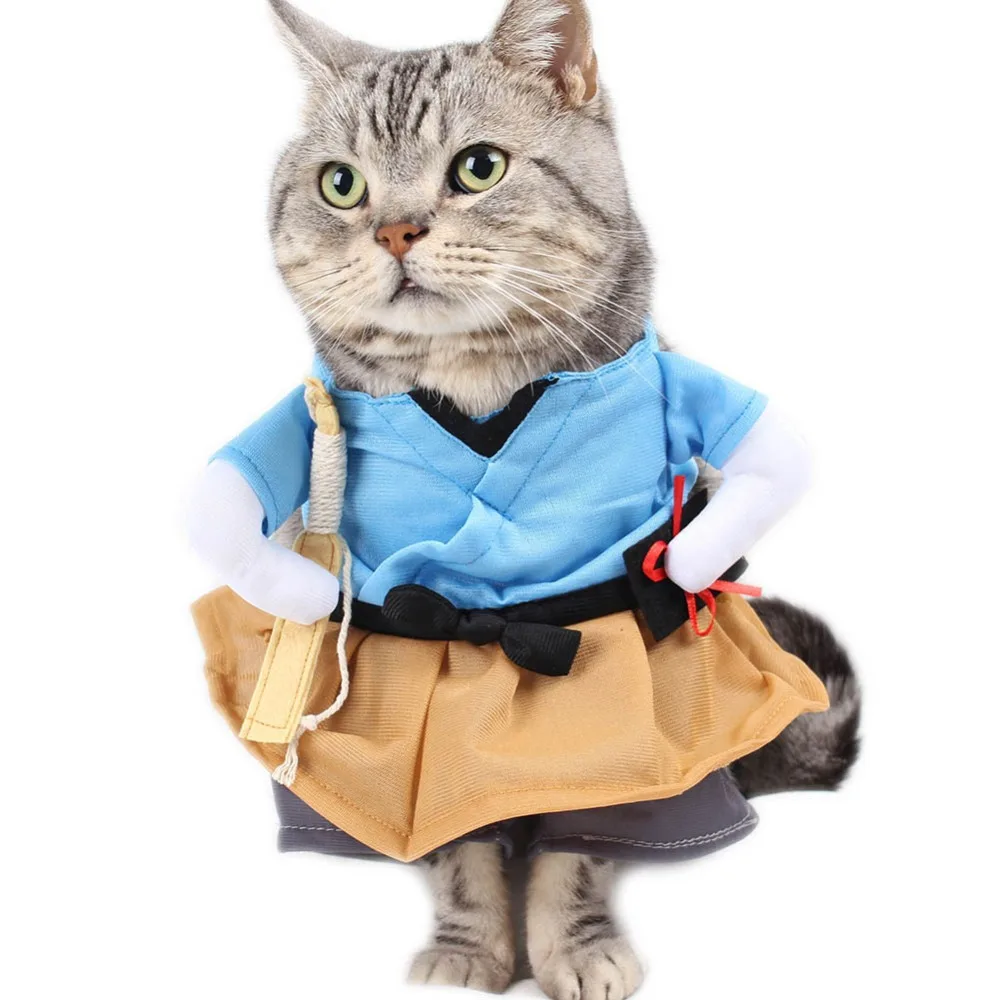Kucing Kostum Urashima Taro Cosplay Cocok Untuk Hewan Peliharaan Pesta Natal Halloween Pakaian Lucu Kucing Pakaian Vetement Chat S Xl Pakaian Kucing Aliexpress