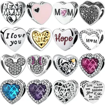 

Designer 925 Sterling Silver Bracelet Floating Charms Beads Fit Original Charms Bracelets for Women Necklace Womens Jewelry