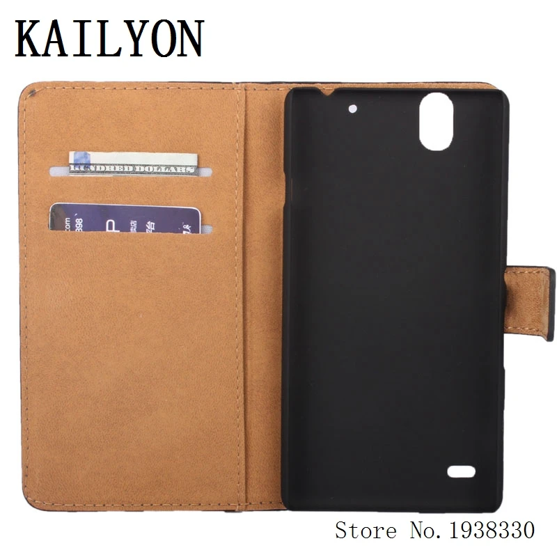 Kailyeon Роскошный чехол из натуральной кожи для Sony Xperia C4 Dual E5303 E5306 E5353 откидной Чехол