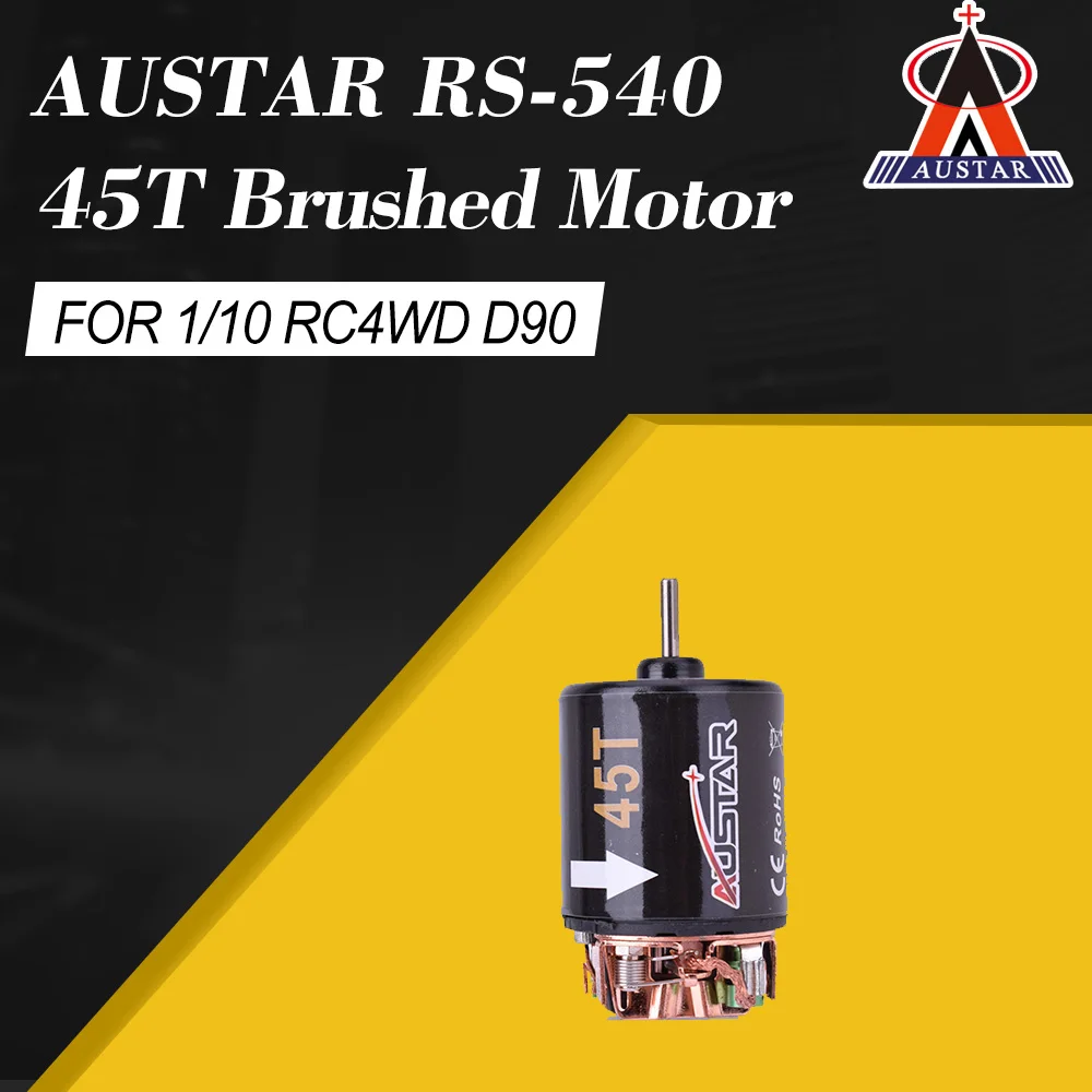 Мотор AUSTAR для радиоуправляемой машины гоночный Дрифт тур 55T 45T 35T 27T 3 17 мм 1/10