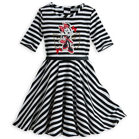 Minnie mouse striped dress Clearance