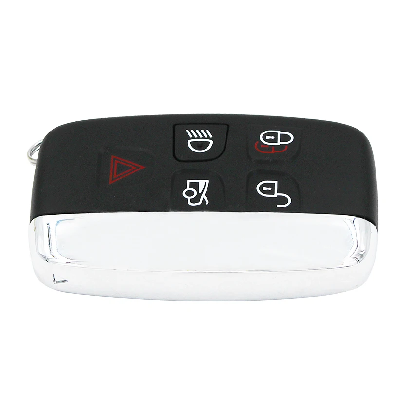 Чехол для смарт ключей Jaguar XJ 2010 2011 2012 2013 XJL XF с 5 кнопками дистанционного