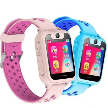

S6 Kids Watch Children's Smart Watch Anti-lost Safe LBS Tracker SOS Call GSM Phone Smart Watch For IOS Android 3E17