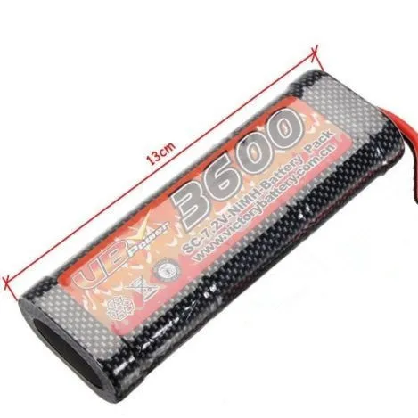 VB Power SC 7.2V 3600MAH NiMH Battery Pack For 1/8 1/10 Scale RC Racing Cars Truck Boats Tank Recharge RC Battery photo