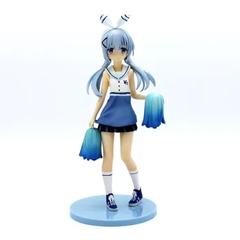 

Anime Is the order a rabbit Kafuu Chino Cheerleading Ver PVC Action Figure Collectible Model doll toy 23cm