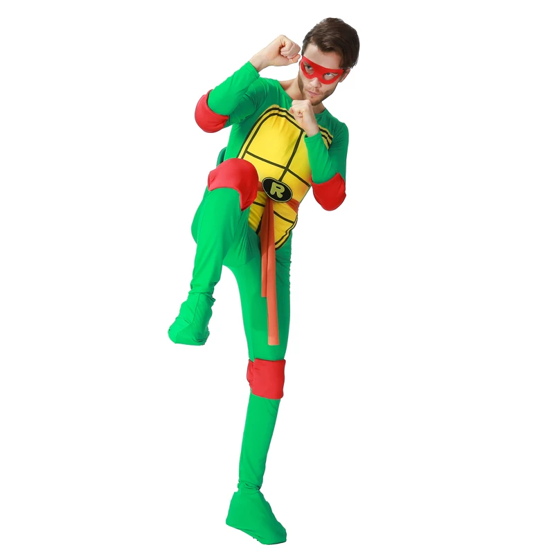 Mens Teenage Mutant Ninja Turtles Costume Retro 80s Fancy Dress ... Mens Teenage Mutant Ninja Turtles Costume Retro 80s Fancy Dress ...