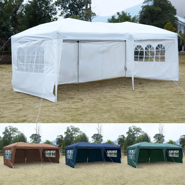 10 X 20 Ez Pop Up Tent Gazebo Wedding Party Folding Canopy Carry 10 X 20 Ez Pop Up Tent Gazebo Wedding Party Folding Canopy Carry Bag