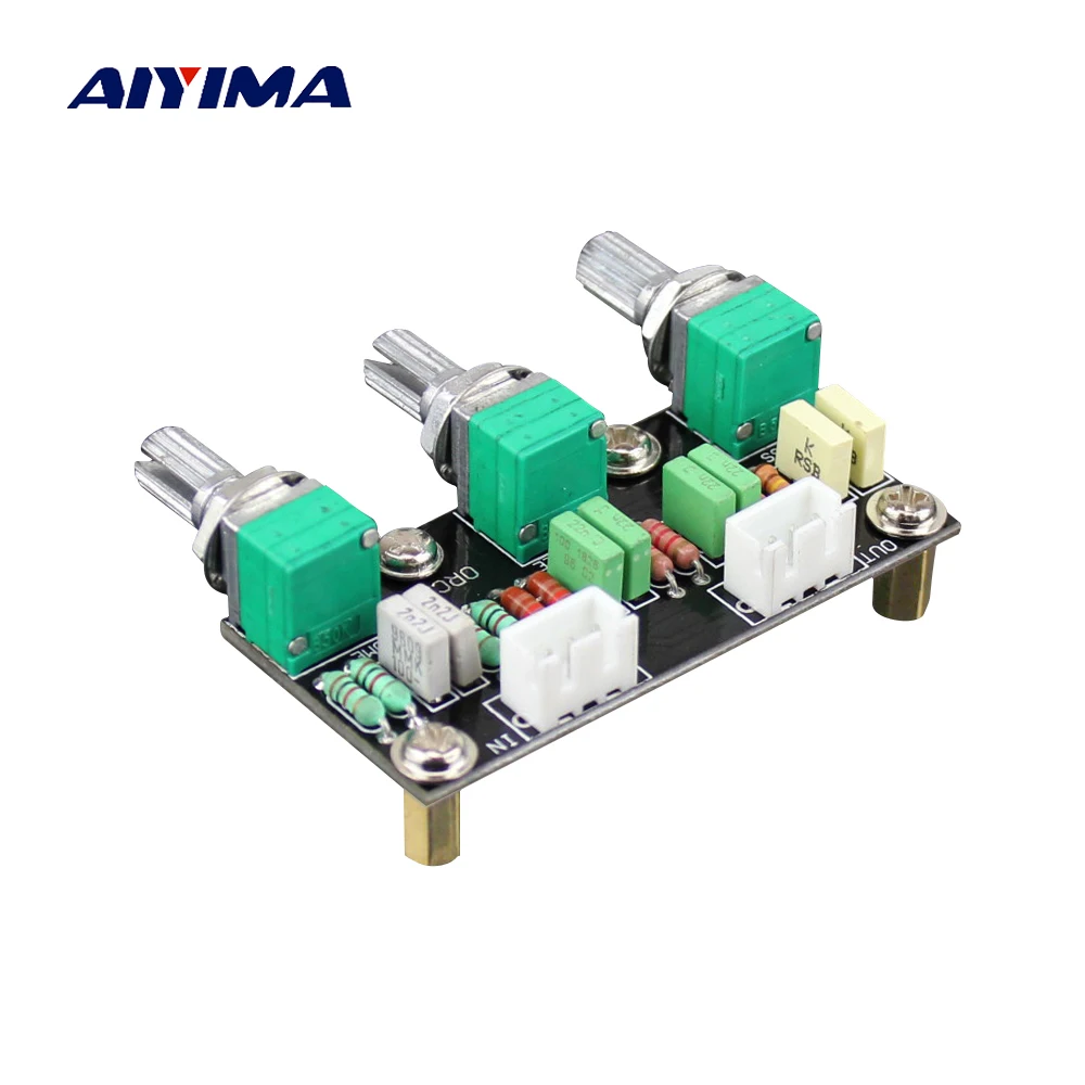AIYIMA HIFI усилитель пассивный тональная плата бас ВЧ регулятор громкости